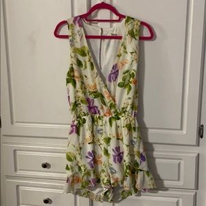 Show Me Your MuMu Floral Romper (Size L)